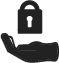 hand with lock