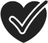 heart check icon
